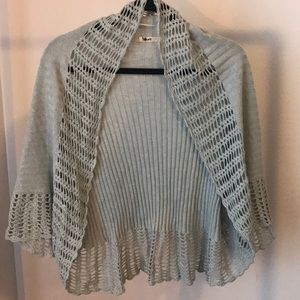 Dolman-Sleeve Shrug